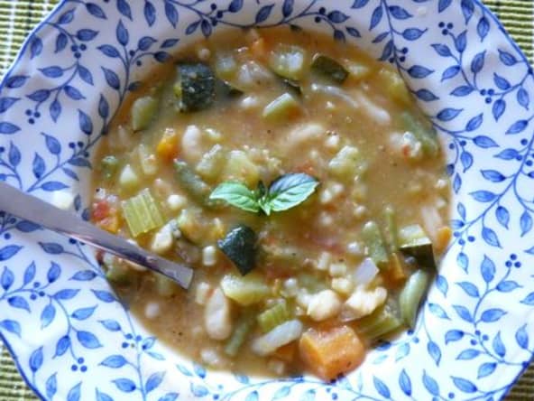 Minestrone, le céleri du souvenir