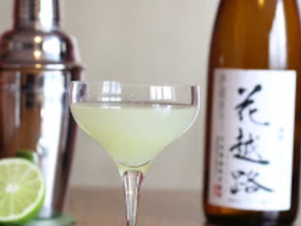 Cocktail 'Rêve de Wasabi' au saké