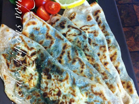 Feuilletés aux Epinards et Fromage