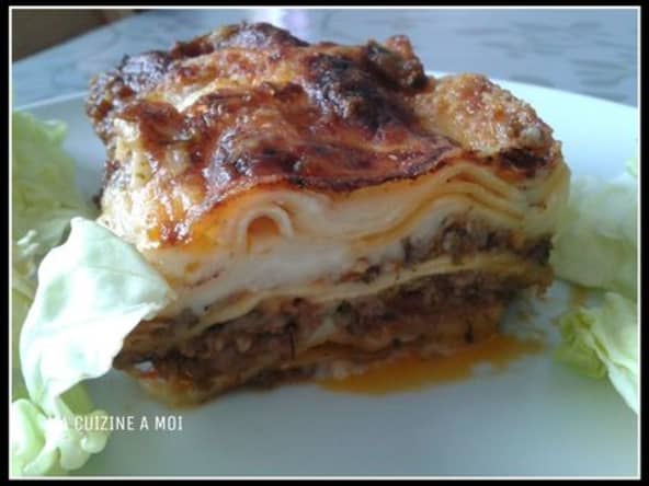 Lasagnes à la bolognaise