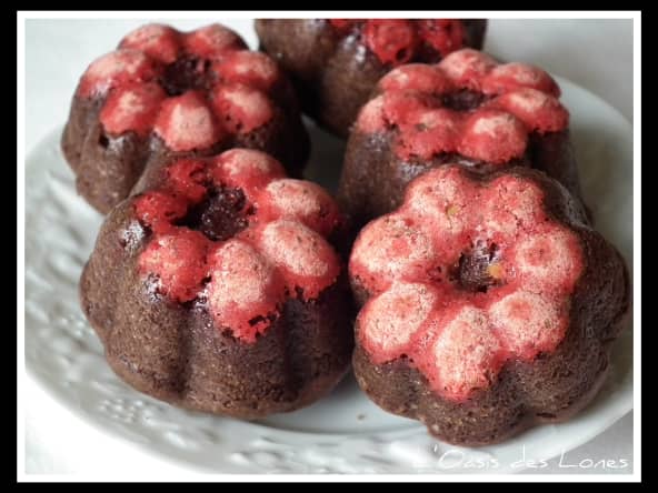 Mini moelleux chocolat pralines