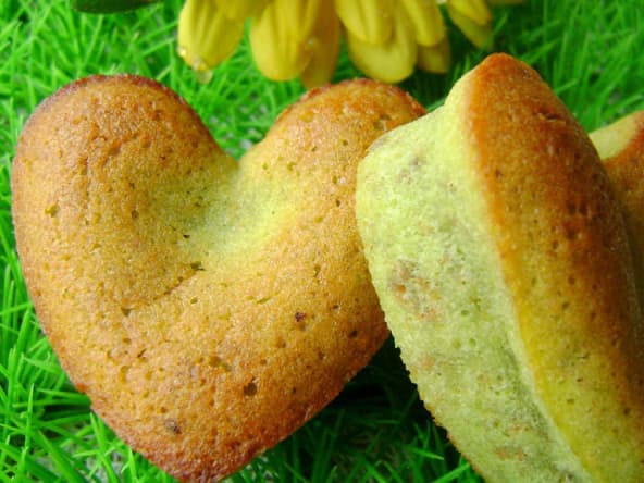 Financiers à la pistache