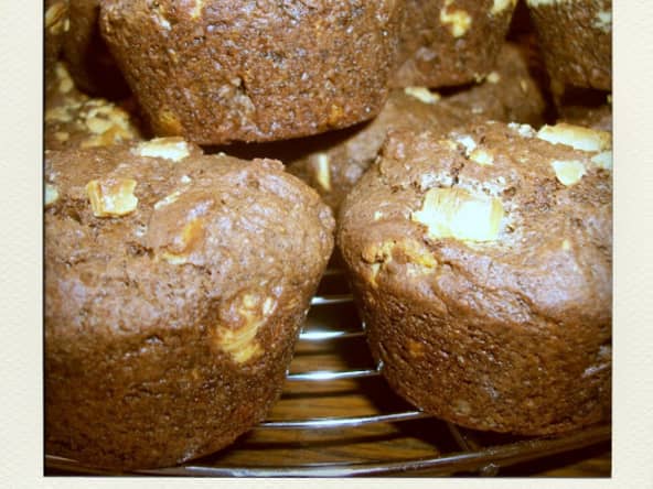 Muffins double choc'