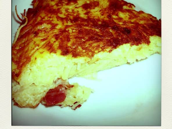 Crique lyonnaise aux pommes de terre