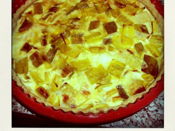 Tarte aux poireaux et quatre épices