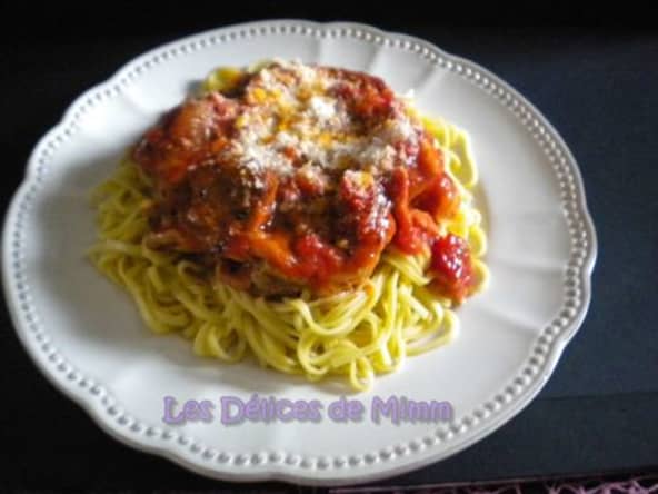 Osso bucco de veau Amatriciana
