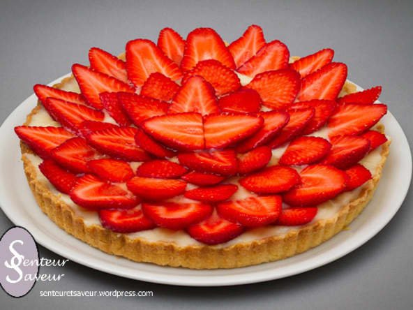 Tarte aux fraises
