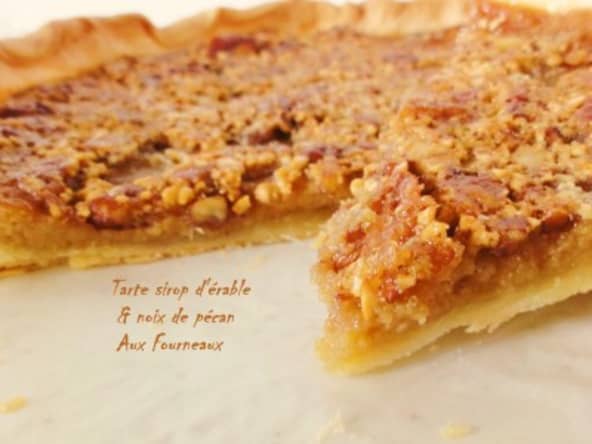 Tarte sirop d'érable et noix de pécan