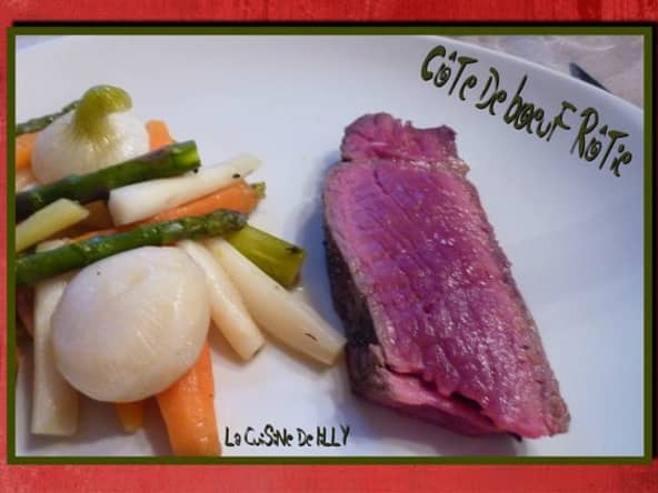 Côte de boeuf rôtie