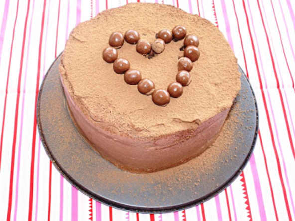 Layer cake chocolat passion