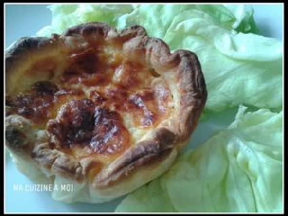 Quiche lorraine au jambon blanc