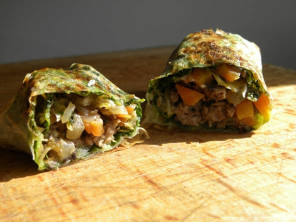 Croustillant de chou farci