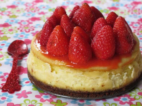 cheesecake aux fraises