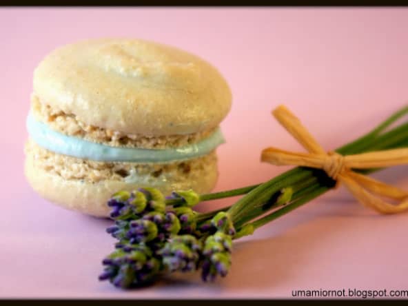 Macarons à la lavande