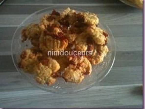 Cookies chorizo comté tomate séchées