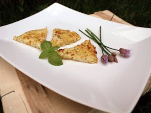 Galettes paysannes aux herbes fraîches