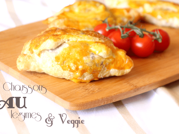 Chausson ou tartelette au légumes et véggie