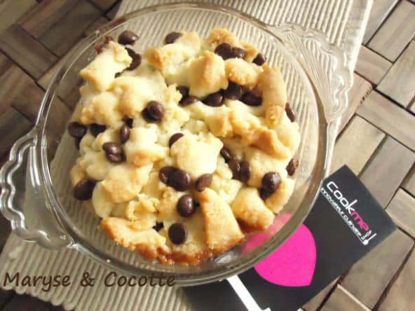 Crumble de poires et fève Tonka