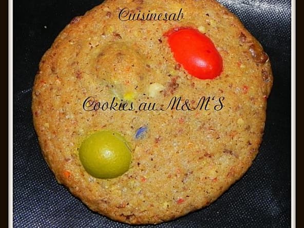 Cookies aux M&M'S