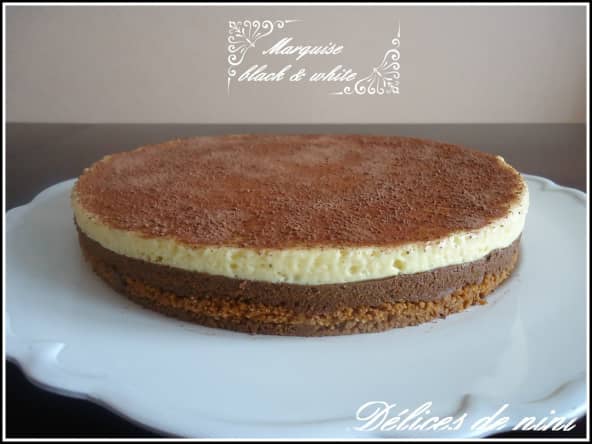 Marquise black and white