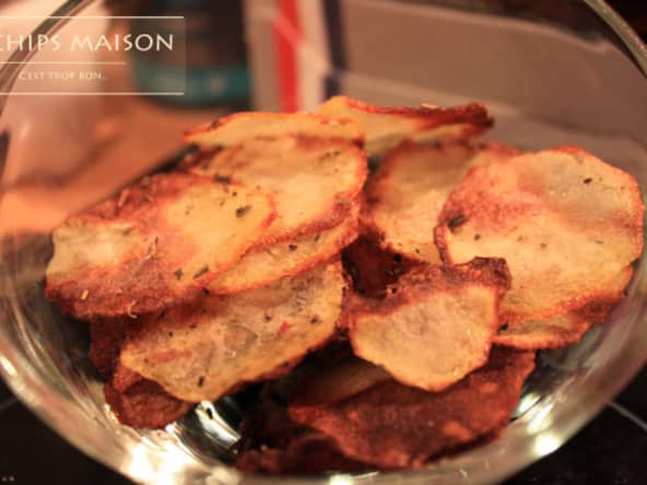 Chips au four maison
