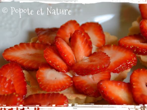 Tartelettes aux fraises et à la crème pâtissière