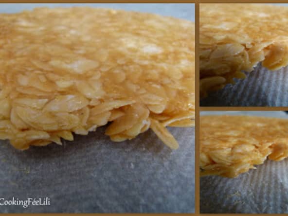 Nougatine aux amandes effilées