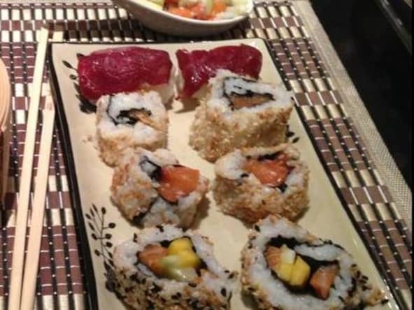 California saumon et mangue