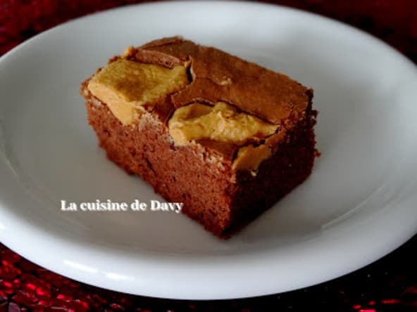 Brownie au beurre de cacahuète
