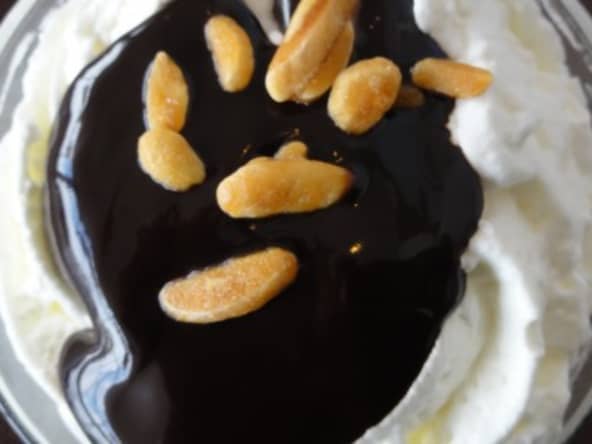 Liègeois à la vanille