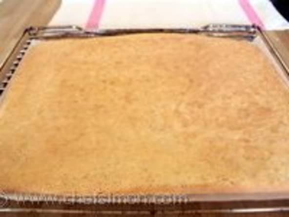 Biscuit Joconde aux amandes pour les entremets