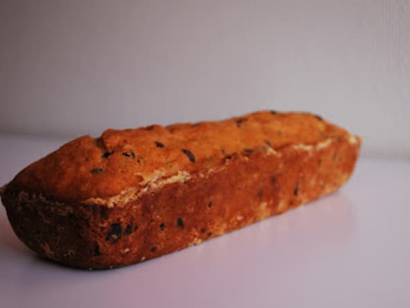 Cake abricots et pépites de chocolat