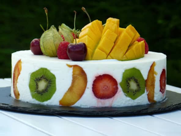 Entremet tutti frutti