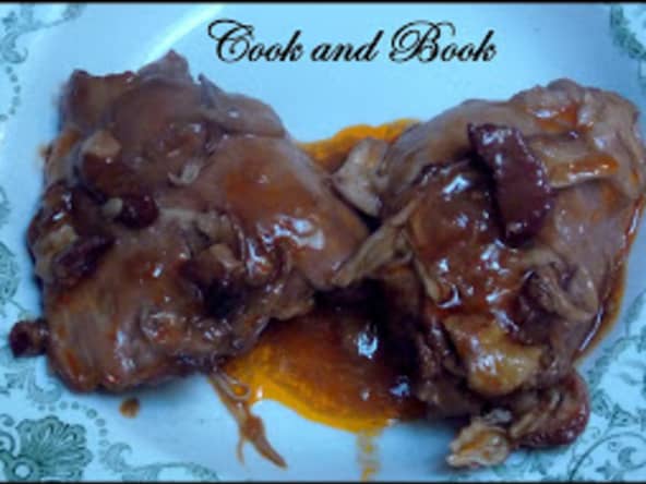 Cuisses de poulet au vin