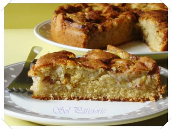 Gâteau aux bananes et à la cannelle