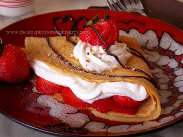 pâte à crêpes au yaourt légère