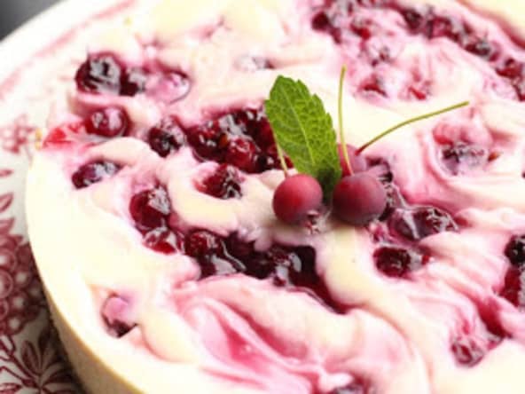 Cheesecake aux amélanches