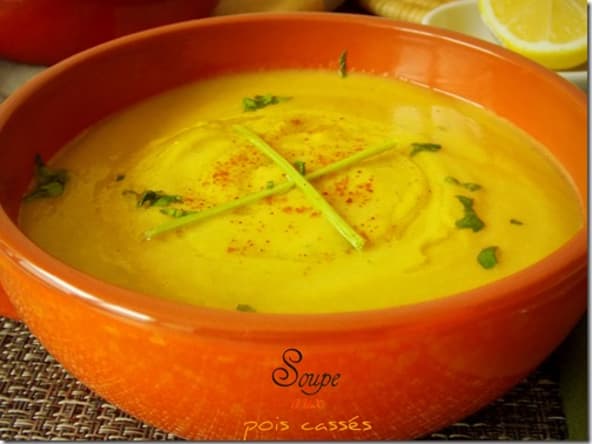 Soupe aux pois cassés