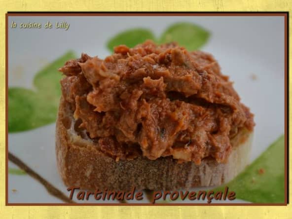 Tartinade provençale