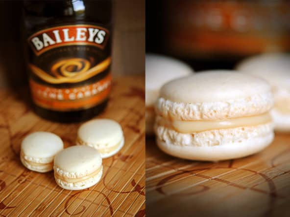 Macarons au Bailey’s Caramel