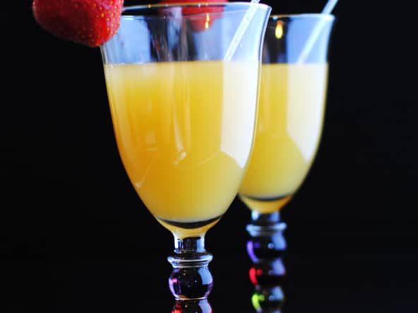 Cocktail rapide sans alcool tout fruité