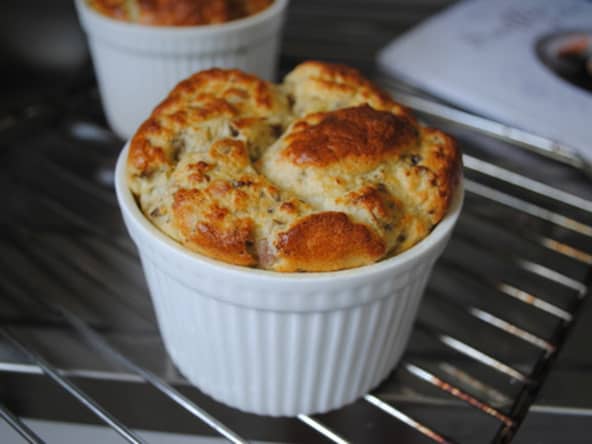 Soufflés aux champignons