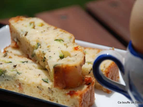 Le Cake salé à la Courgette