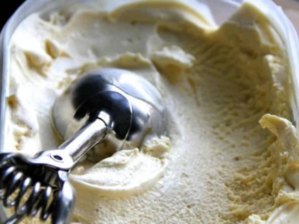 Glace à la vanille de Madagascar