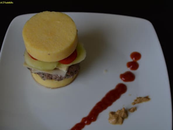 Hamburger original de polenta