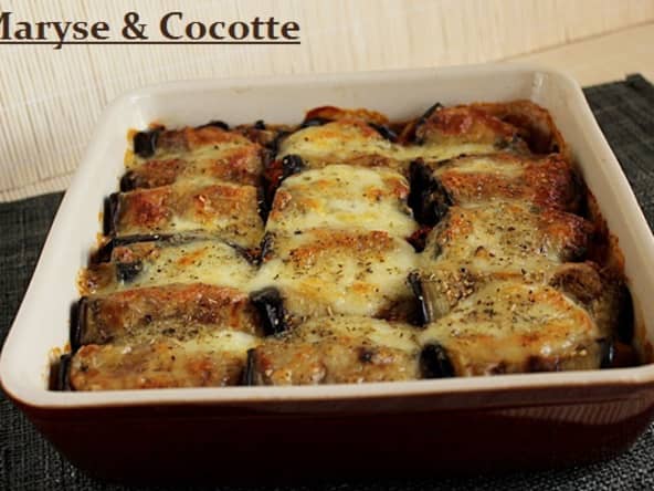 Aubergines grillées farcies aux légumes