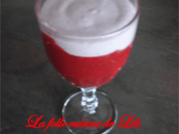 Verrine fraise chantilly au mascarpone pour le dessert