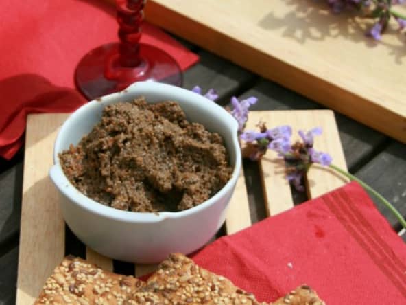 Tartinade d'olives noires du soleil