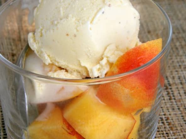 Glace à la fève tonka