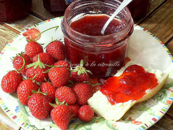 Confiture de fraises